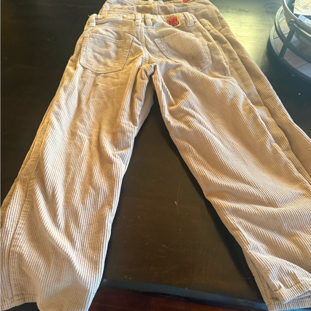 Empyre Beige Corduroy Straight Leg Jeans 3 pairs 24,24,26 - Picture 12 of 12